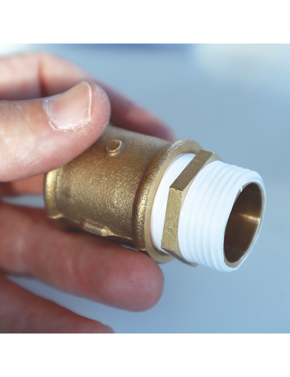 Machón de 3/4" latón aqua control