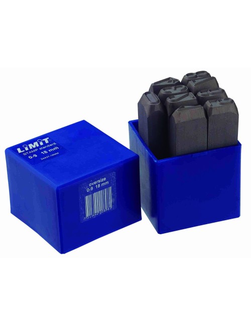 Set de punzones números de gran tamaño  24437-20MM