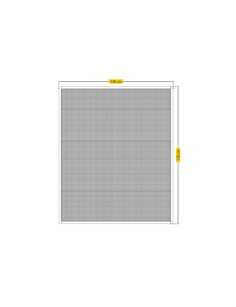 Mosquitera easy click 100 x 120 cm