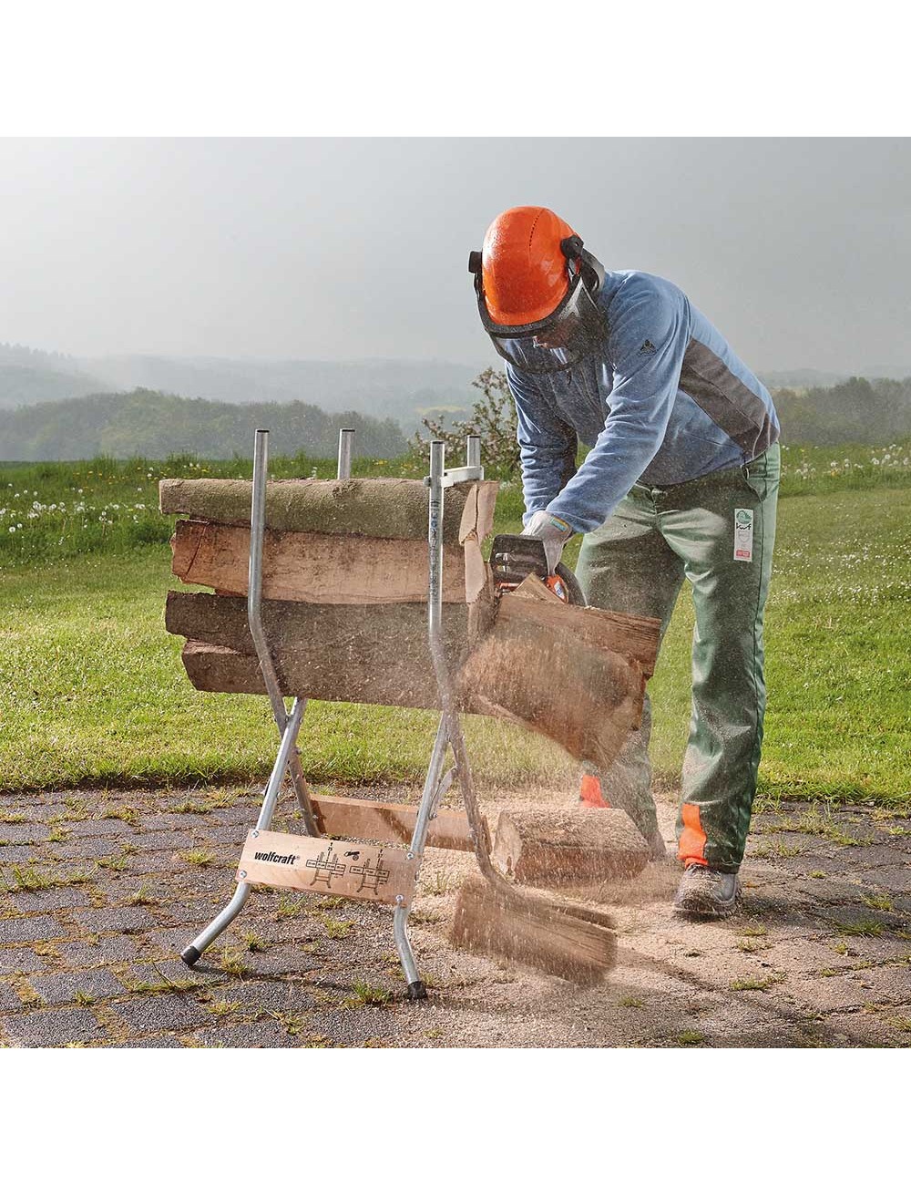 Soporte para cortar leña con motosierras sb 60 5119000