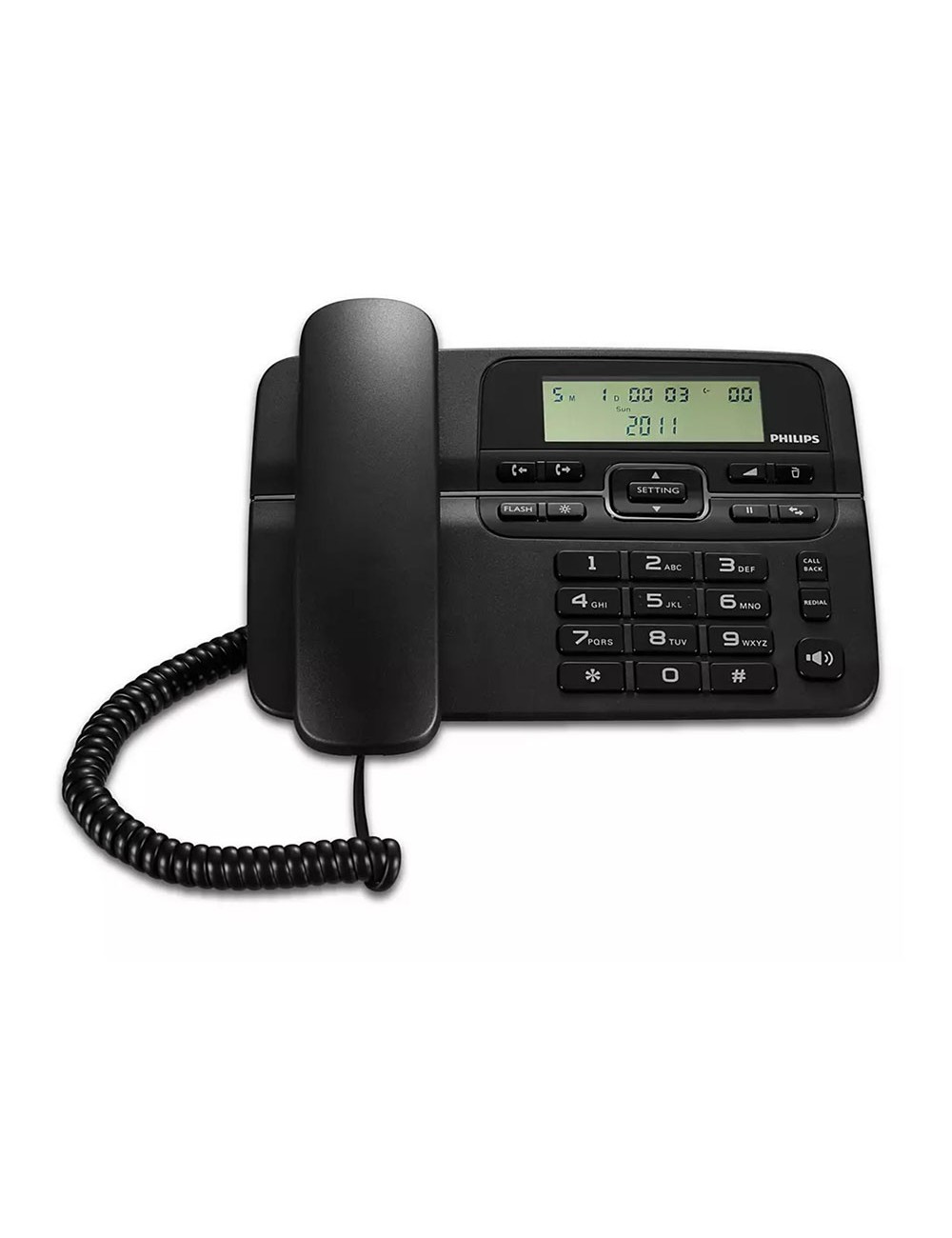Teléfono fijo con cable m20b/00 philips