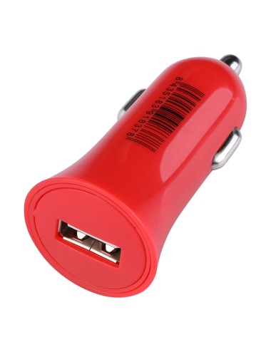 Cargador usb para coche colores surtidos nk