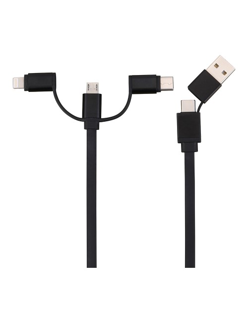 Cable 6 en 1, 1 m colores surtidos