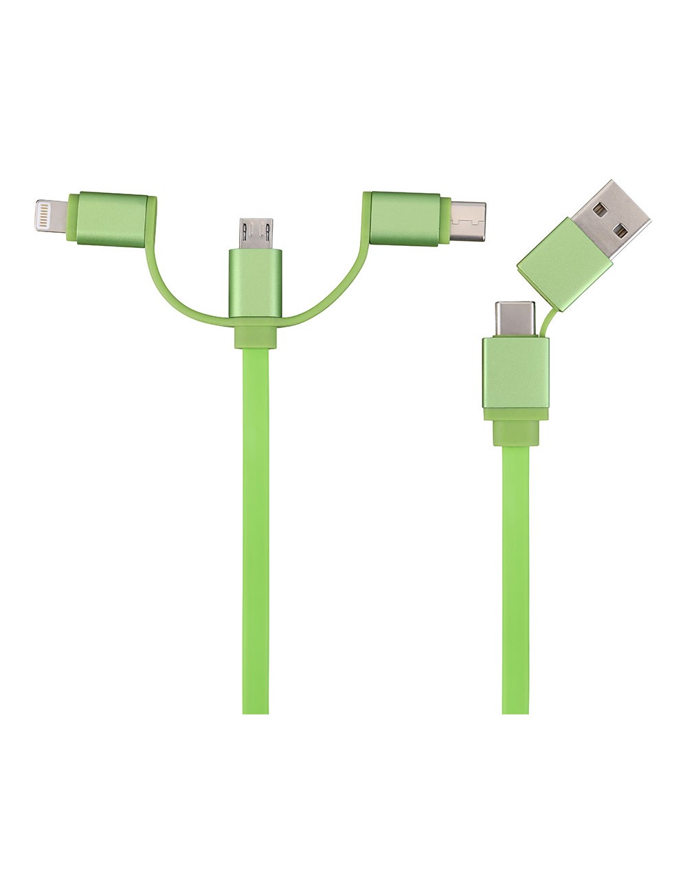 Cable 6 en 1, 1 m colores surtidos