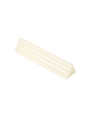 Barra de cola termofusible para uso universal translúcida, ø12 x 200 mm, blister 24 uds