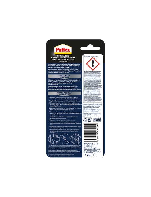 Blanqueador de juntas 7 ml