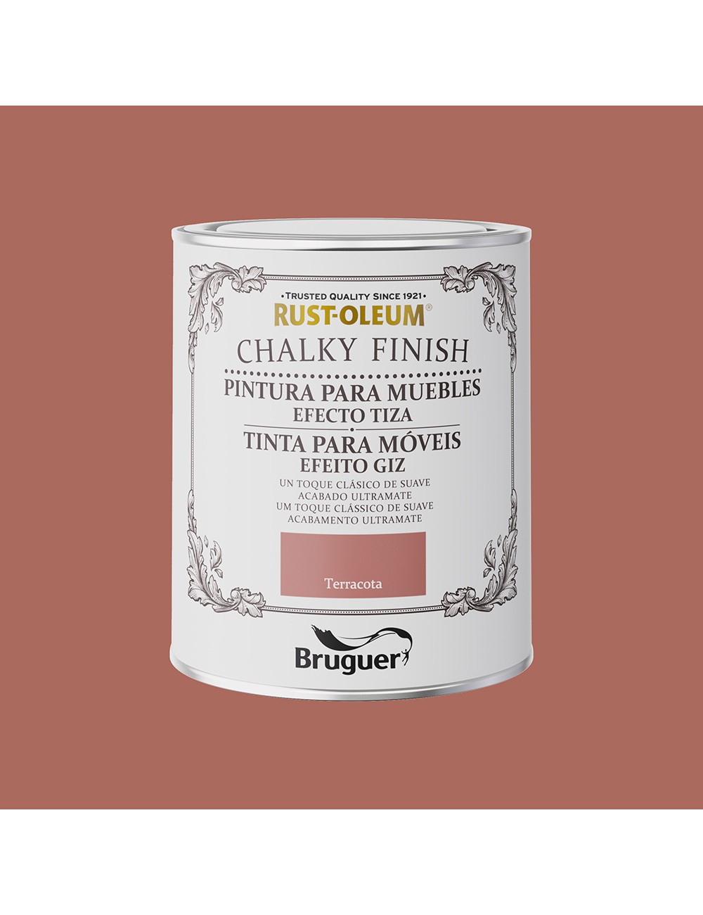 Rust-oleum chalky finish muebles terracota, 750 ml