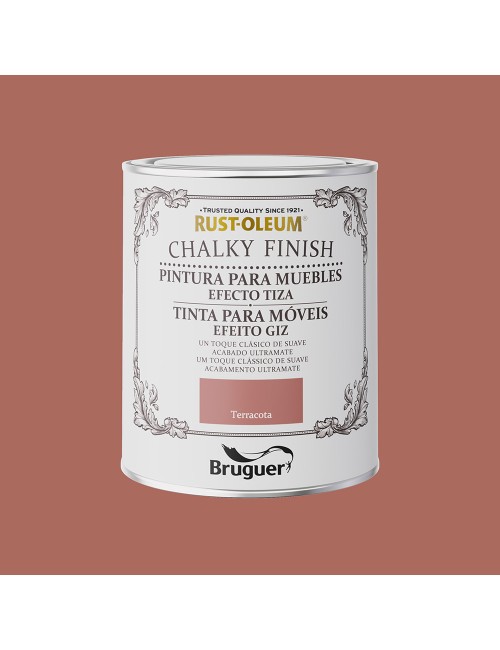 Rust-oleum chalky finish muebles terracota, 750 ml