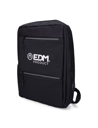 Mochila de oficina negra pierre delone