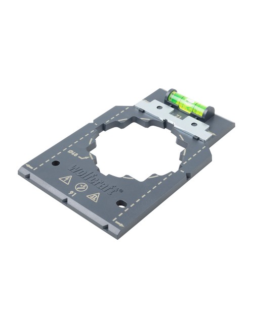 Plantilla para marcar y alinear, para medidas de 71 y 91 mm