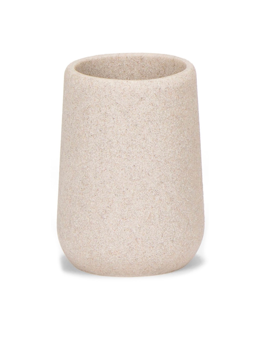 Portacepillos arenisca ø7,5 x 10,5 cm