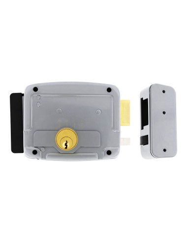 Electro cerradura de sobreponer con pulsador de apertura derecha jis 1903d jis