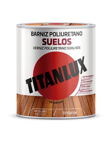 Barniz poliuretano suelos incoloro brillante 750 ml
