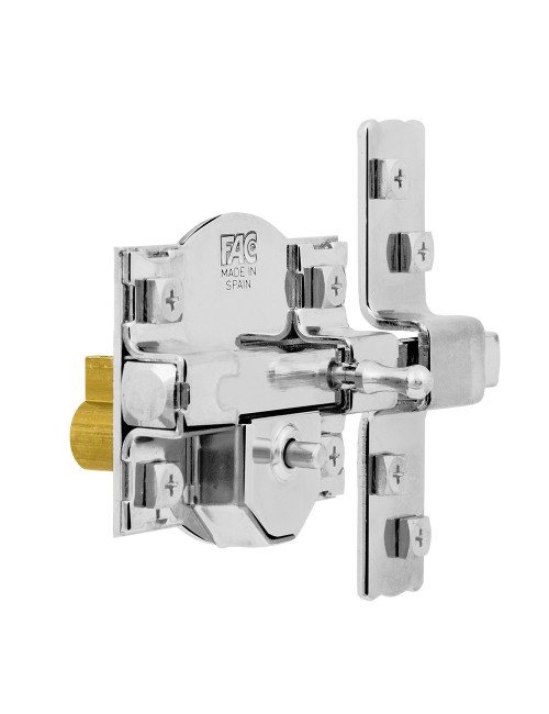 Cerrojo 300-r/80 niquel f01105 fac