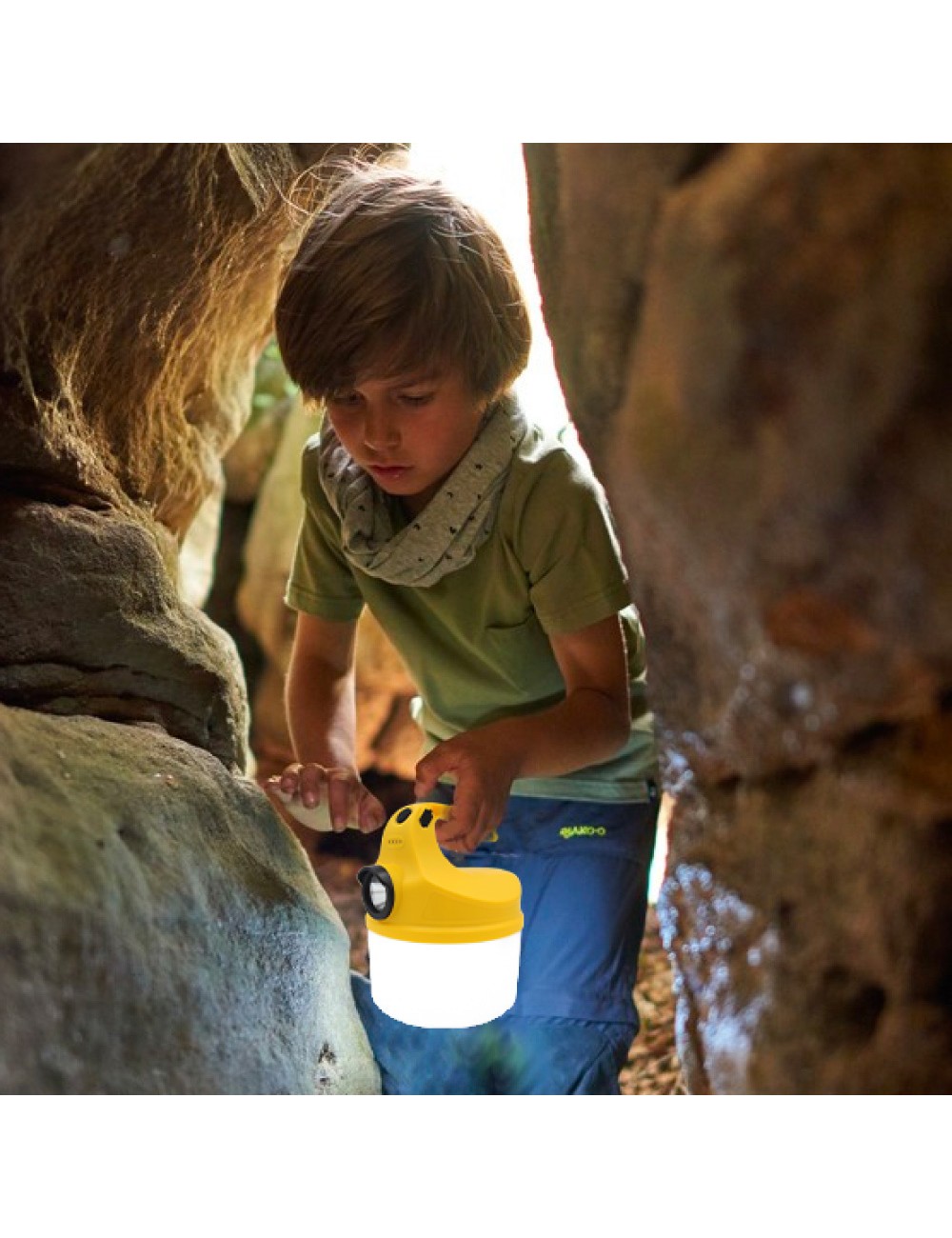 Linterna/farol de camping recargable 500lm 18w