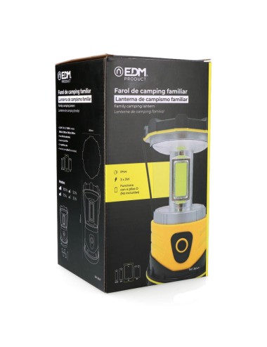 Farol led river trek, camping, pilas d, 3 w
