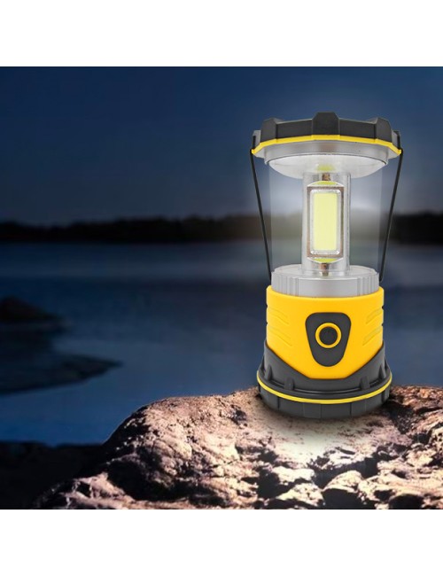 Farol led river trek, camping, pilas d, 3 w