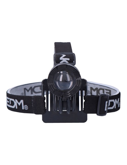 Foco led de aluminio recargable 180 lm, 50 lm, flash. función frontal / bicicleta