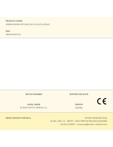 Hormigonera optimix 120 h.121lps altrad