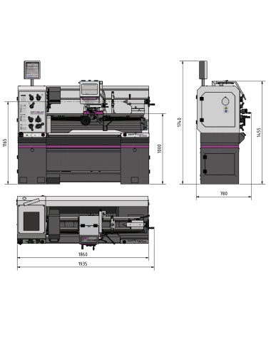 TORNO TM 4010D TORNO OPTITURN TM4010D\400V\3PH\50HZ WITH DPA21