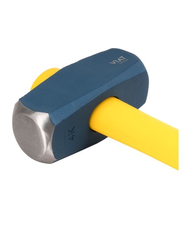 Maza con mango de fibra para trabajos de demolición y golpeo 158 x 910 x 66 mm