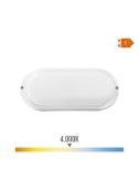 Aplique led oval 18 w 1820 lm 4.000 k 10,2 x 4,5 x 23 cm
