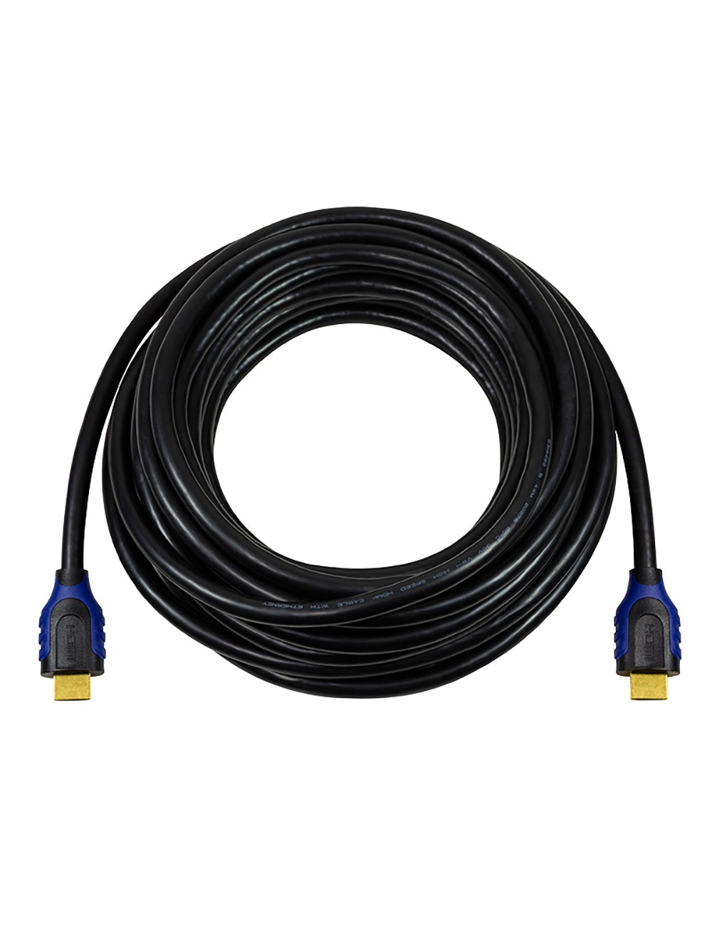 Cable hdmi 5m 2.0 con ethernet, 4k2k/60hz, negro