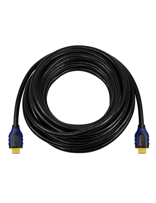 Cable hdmi 10m 2.0 con ethernet, 4k2k/60hz, negro