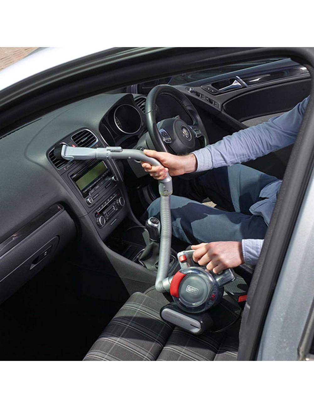 Aspirador de coche flexi 12v con accesorios. pd1200av-xj black+decker