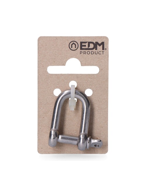 Grillete acero inoxidable aisi316 6 mm