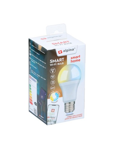 Bombilla inteligente standard e27 9 w 806 lm 2700-6500 k luz blanca