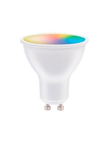 Bombilla inteligente rgb + gu10 4,9 w 470 lm 2700-6500 k full colors