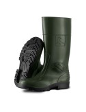 Bota de agua con seguridad s5 src color verde y negro talla 47
