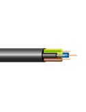 Manguera 4x0,75mm 50v negra euro/m 100m