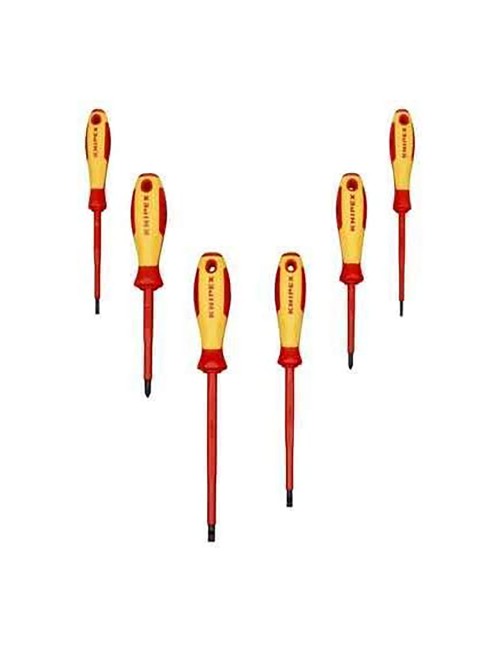 Destornilladores vde, 6 piezas