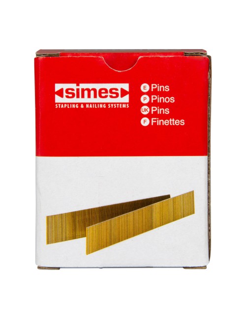 Caja con 6500 clavos micro brad 0,6/30mm galvanizado 4730230 simes