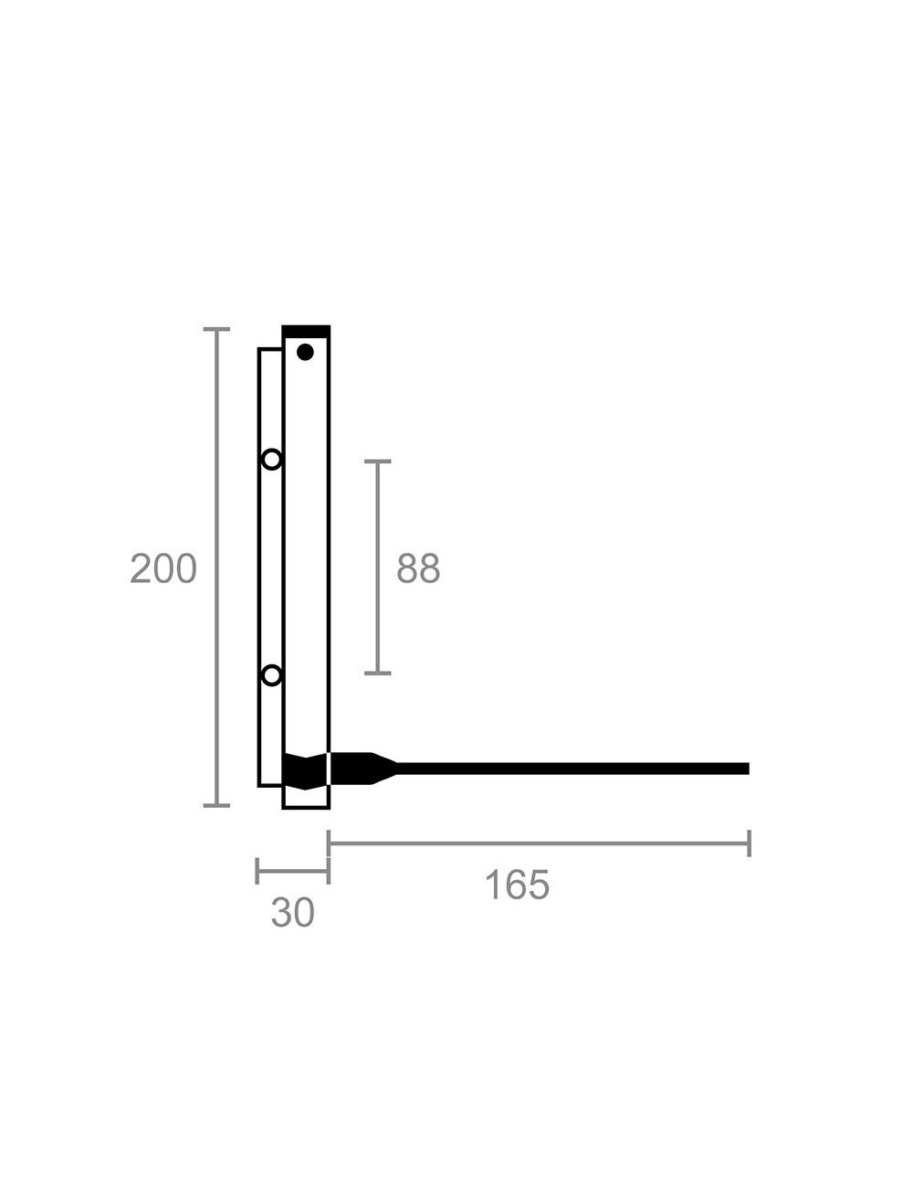 Blister muelle cierrapuertas brazo mc02 bl m57201 brimic