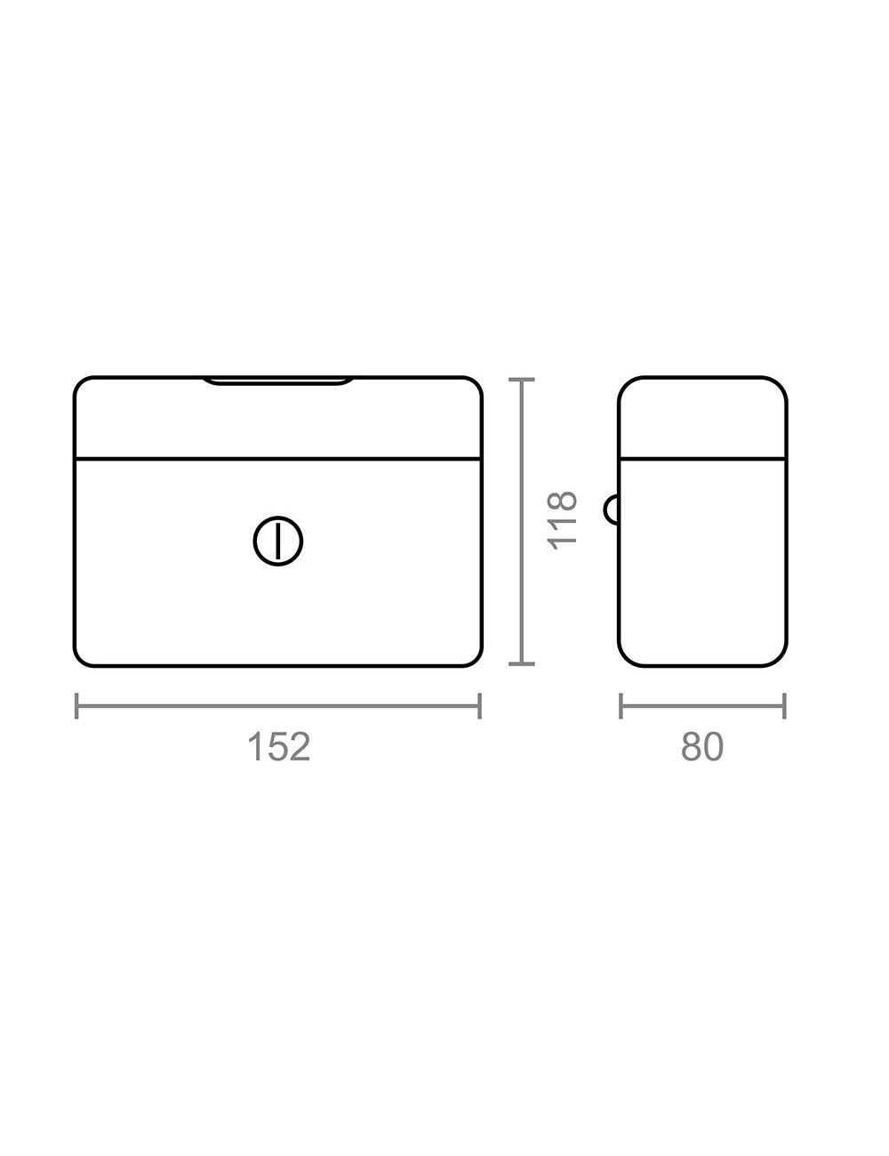 Caja de caudales cfc09 152x118x80mm rojo m13392 micel