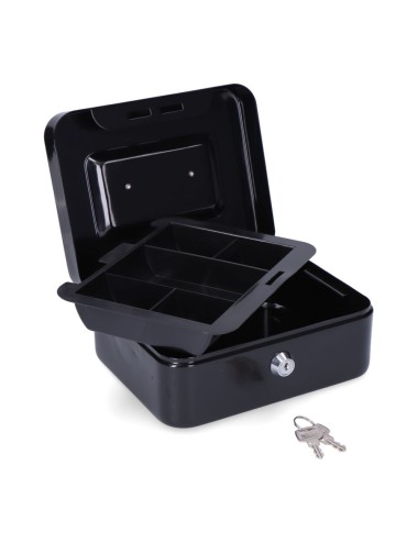 Caja de caudales cfc09 200x160x90mm negro m13396 micel