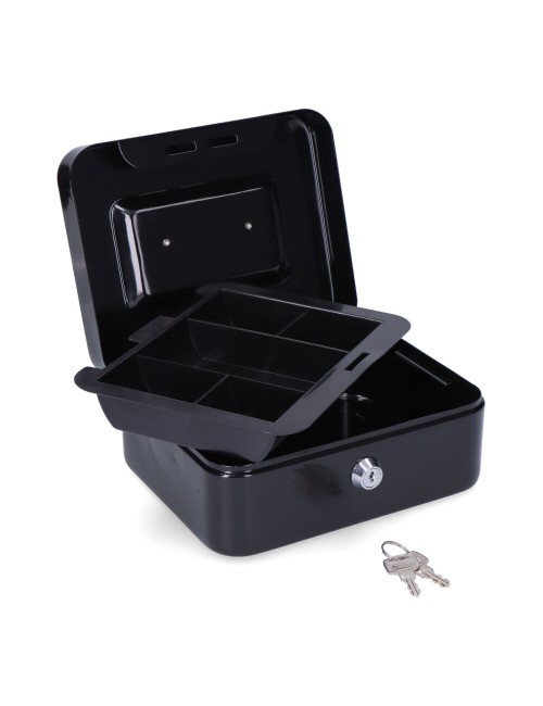 Caja de caudales cfc09 200x160x90mm negro m13396 micel