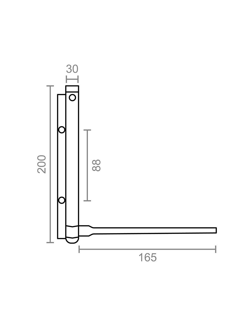 Blister muelle cierrapuertas brazo mc02 ne m57202 brimic