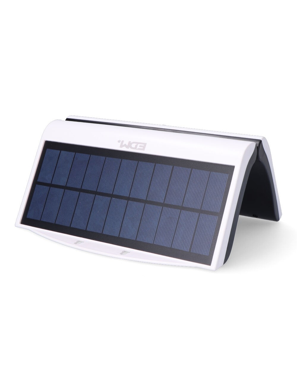 Aplique solar 6w 430lm 6.500k con sensor, color blanco