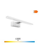 Lámpara led de pared o espejo 6 w 4.000 k 600 lm luz día 30 x 12,8 x 5,10 cm