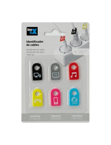 Identificador de cables surtido inofix colores / modelos surtidos