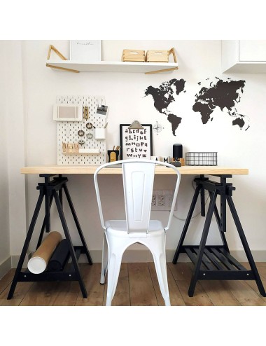 Caballete architect pino macizo negro astigarraga