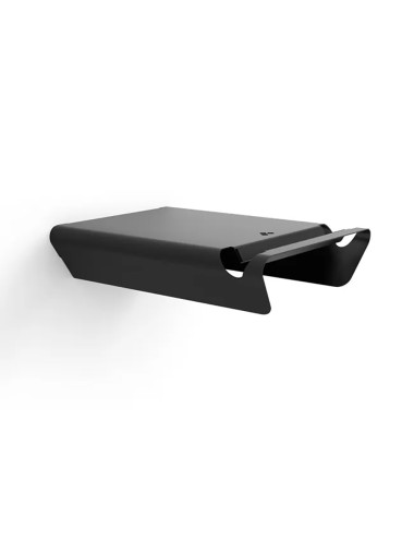 Soporte fijo bicicleta 8070 de acero negro mate