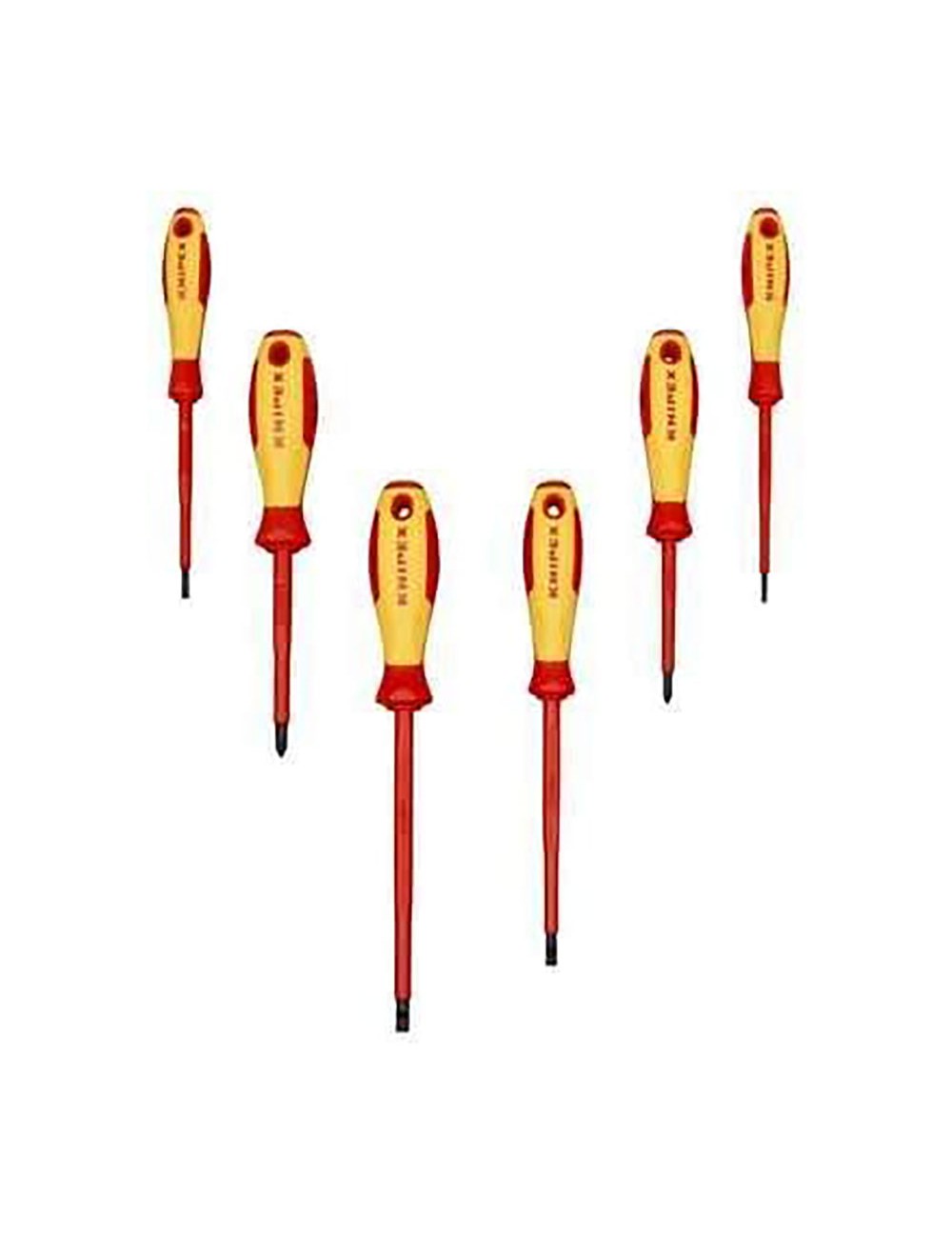 Destornilladores 1000v, juego de 6 piezas