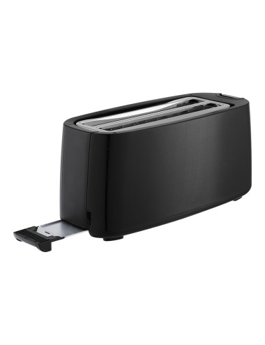 Tostadora doble ranura larga black design, 1400 w
