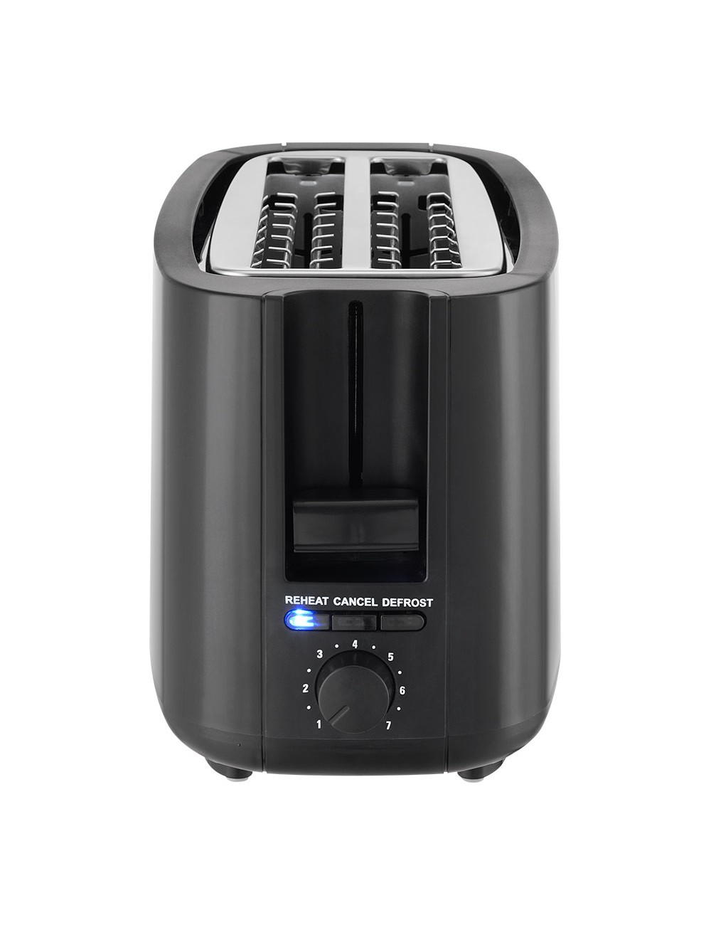 Tostadora doble ranura larga black design, 1400 w