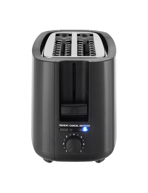 Tostadora doble ranura larga black design, 1400 w
